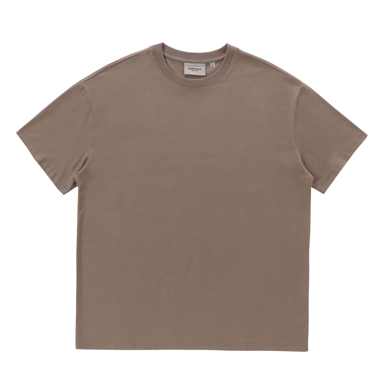 Fear Of God Essentials T Shirt Cream Buttercream Ss21 (2) - newkick.cc